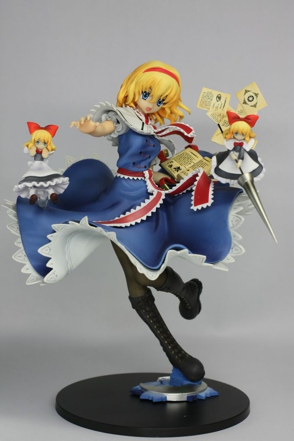 Alice Margatroid, Hourai, Shanghai (Limited Edition, DX, Black Stockings), Touhou Project, Ques Q, Pre-Painted, 1/8